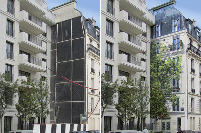 French Artist Transforms Boring City Walls Into Vibrant Scenes Full Of Life French Artist Transforms Boring City Walls Into Vibrant Scenes Full Of Life