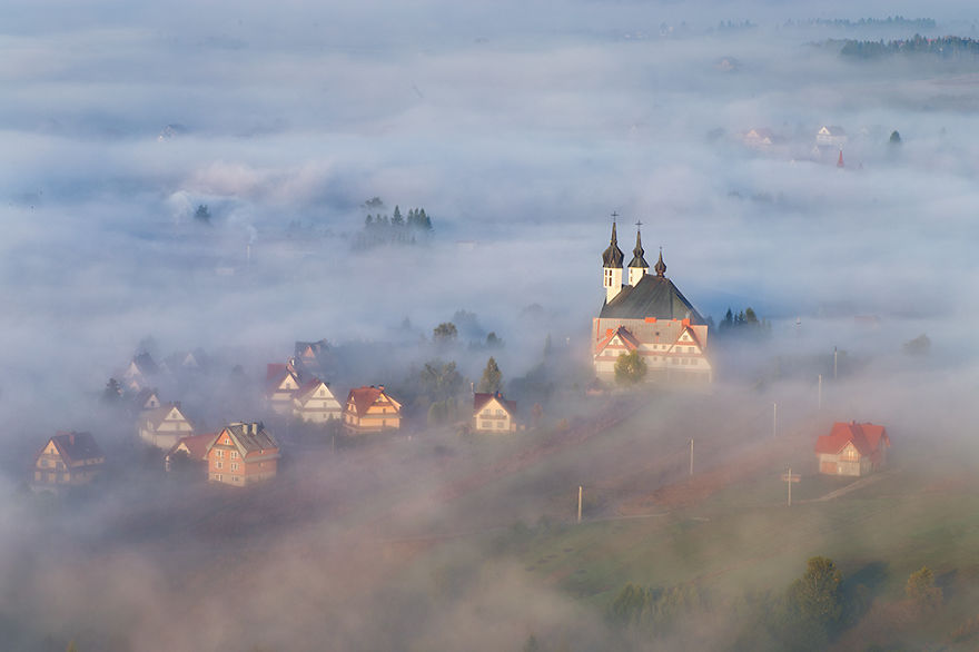 I Happened To Be In Pieniny Mountains During The Perfect Sunrise I Happened To Be In Pieniny Mountains During The Perfect Sunrise
