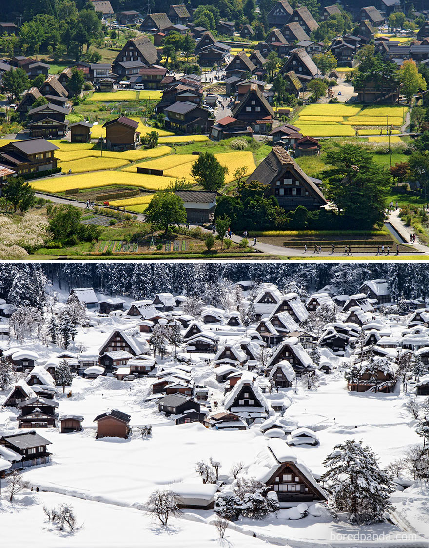 The Historic Village Of Shirakawa-Gō, Japan