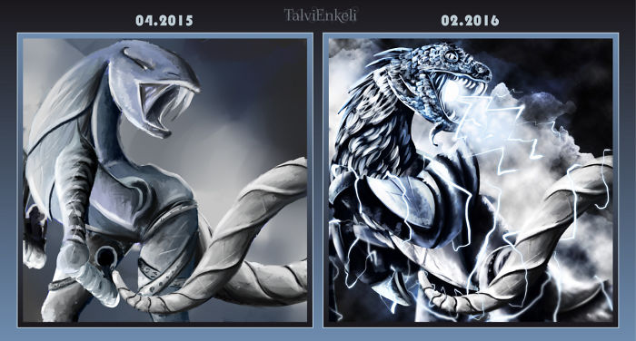 Digital Painting - 1 Year Of Difference!!