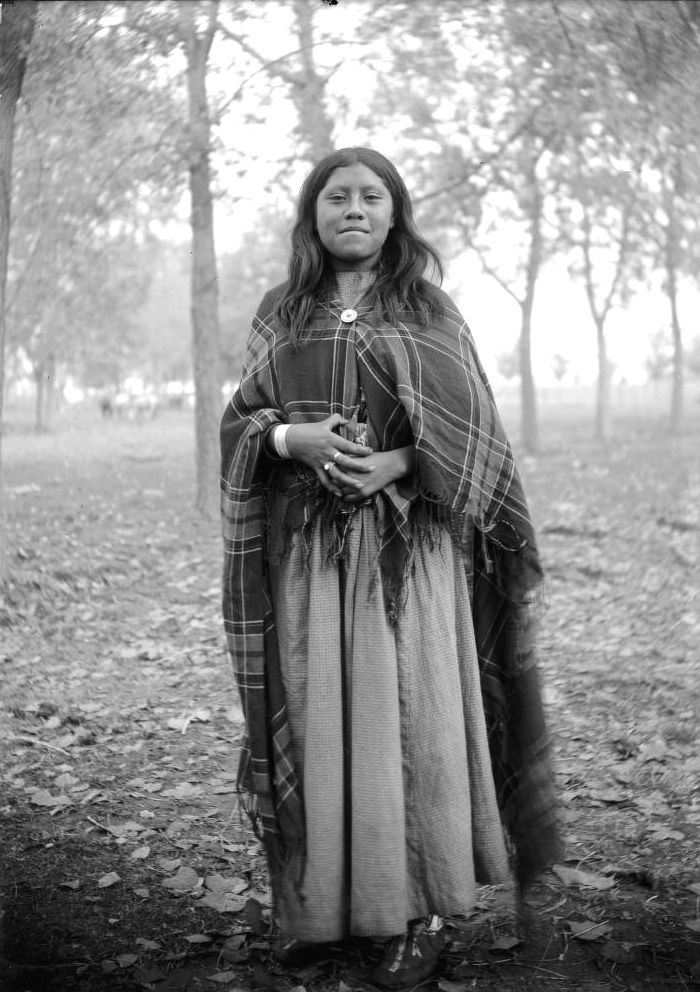 A Young Ute Woman, 1880-1900