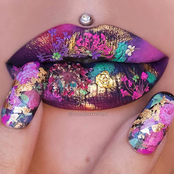 Creative-lip-makeup