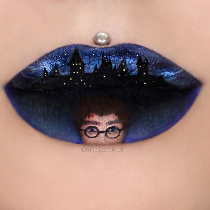 Creative-lip-makeup