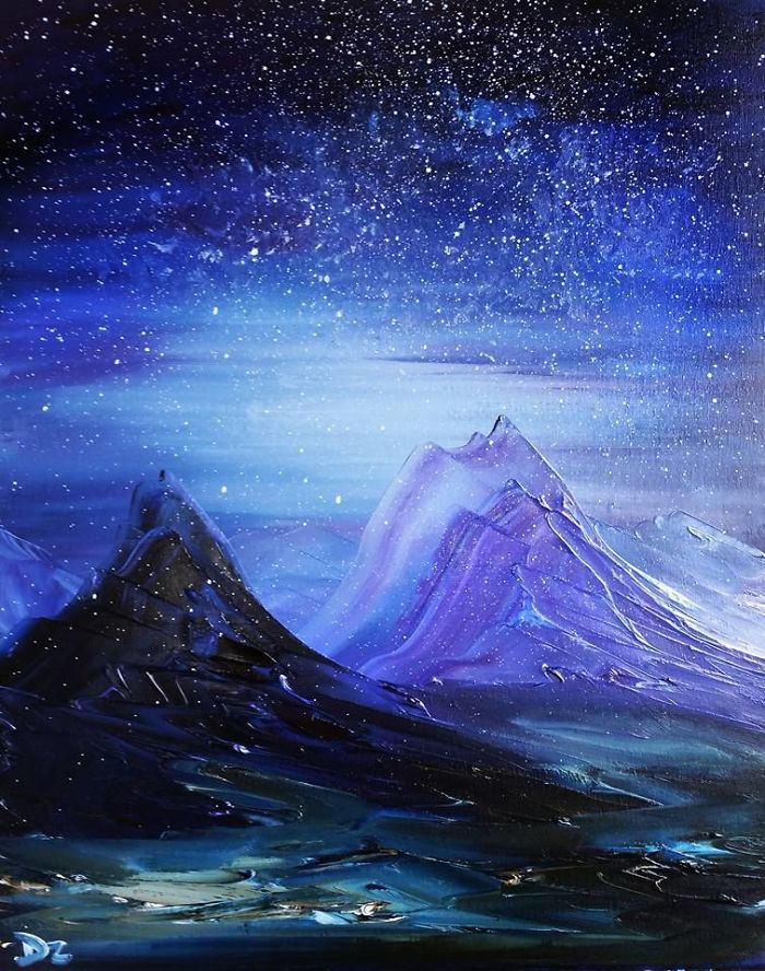 I Painted This Galactic Haze