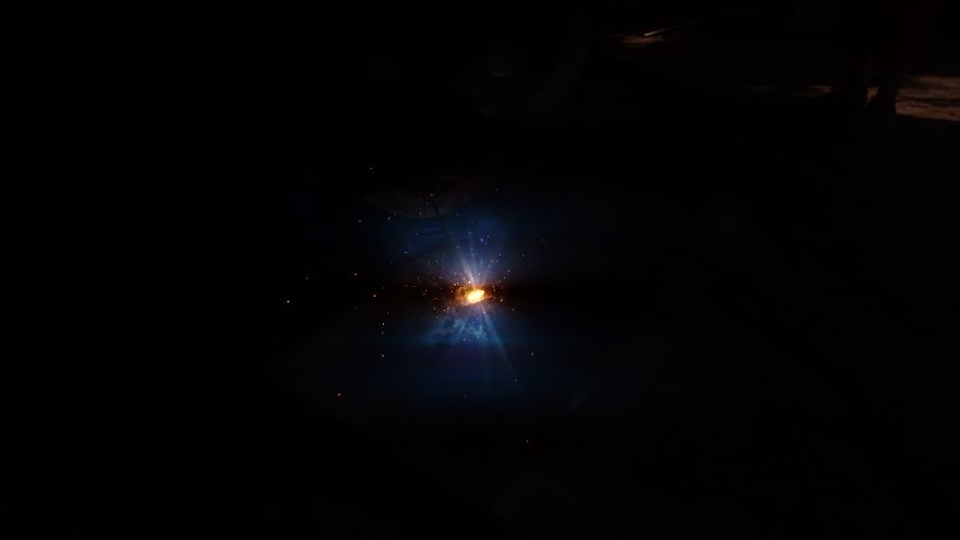 I Make Galaxies Through Welding.