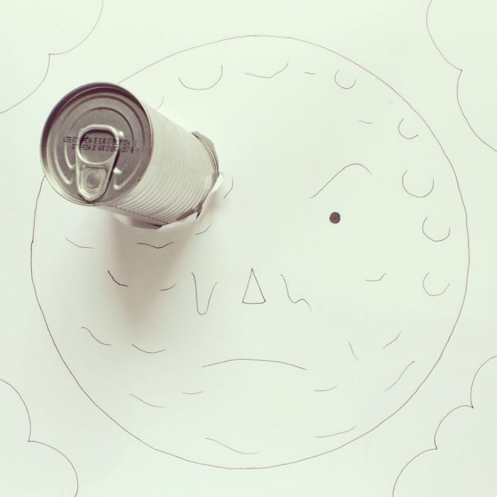 New Everyday Objects Turned Into Imaginative Illustrations By Javier Pérez