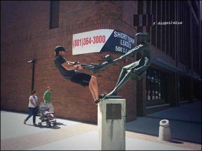 Photography With Sculptures.