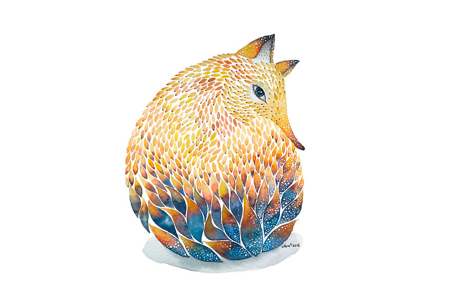 My Watercolor Paintings Inspired By Forest Animals That I Have Already Met This Summer My Watercolor Paintings Inspired By Forest Animals That I Have Already Met This Summer