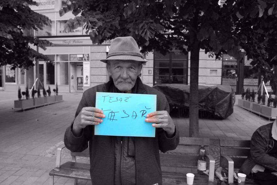 I Recorded The Black & White World Of Homeless People