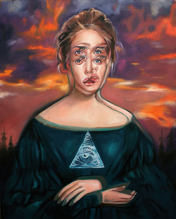 Double Vision Paintings