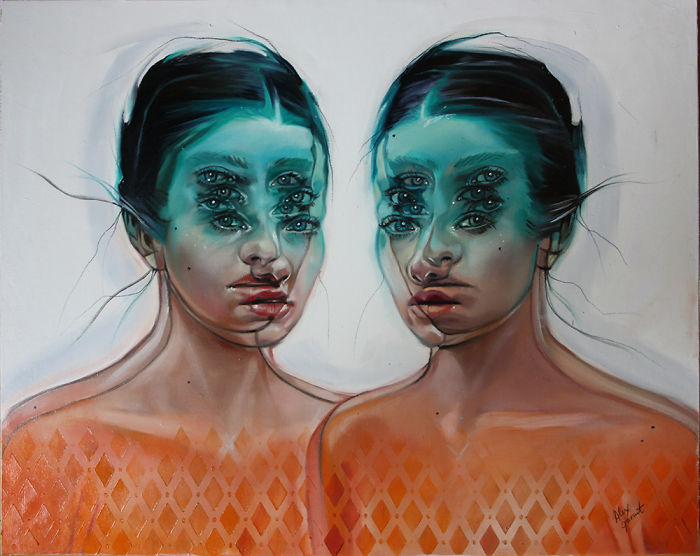 Double Vision Paintings