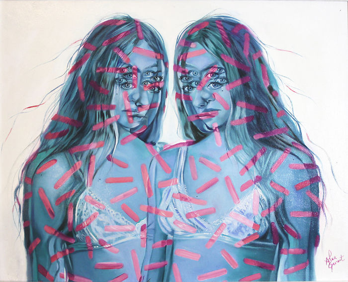 Double Vision Paintings