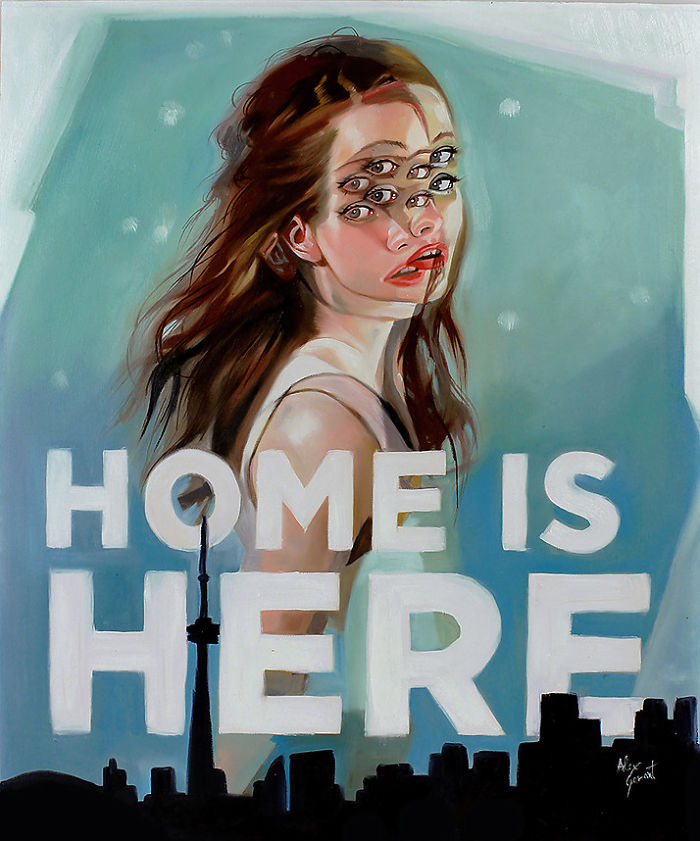 Double Vision Paintings