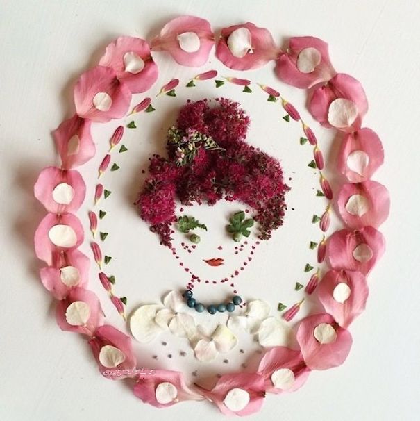 Playing With Flowers And Make 30 Shapes