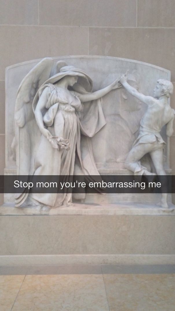 Stop Mom You're Embarrassing Me