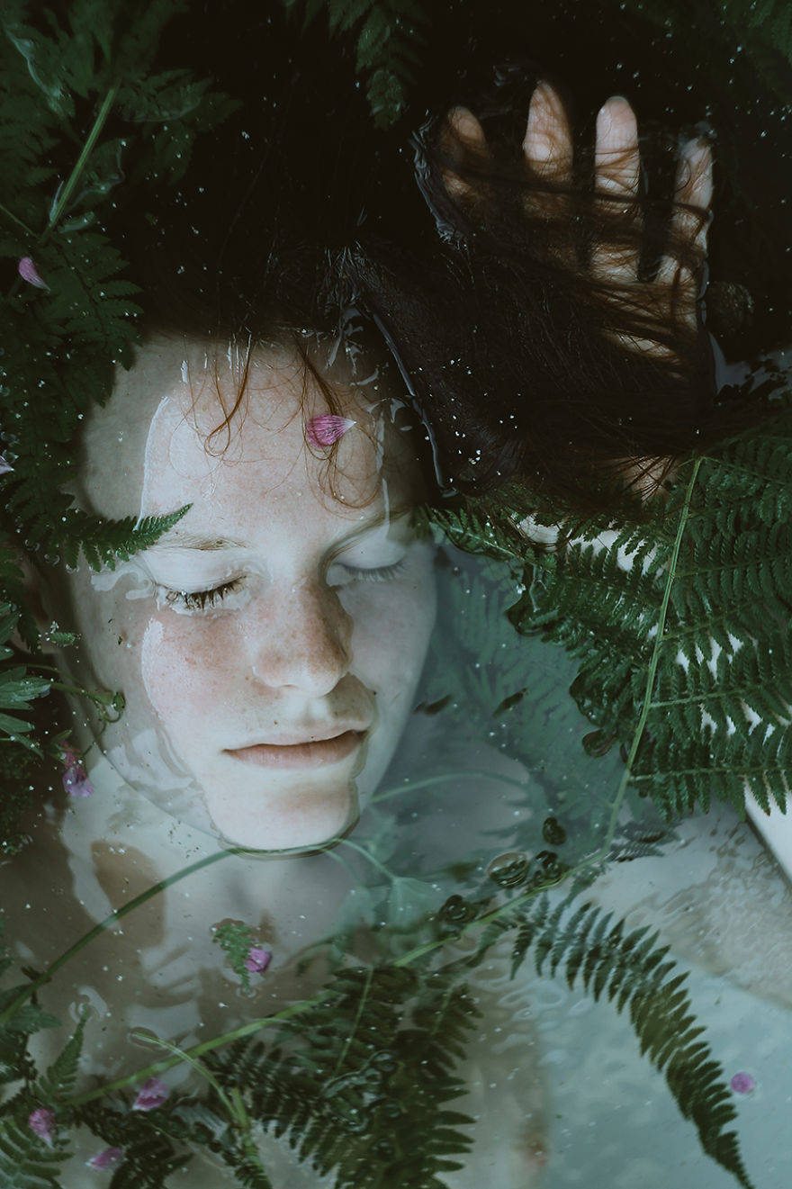 Feminity And Water: Harmony Of The Person And Nature In My Photo Series