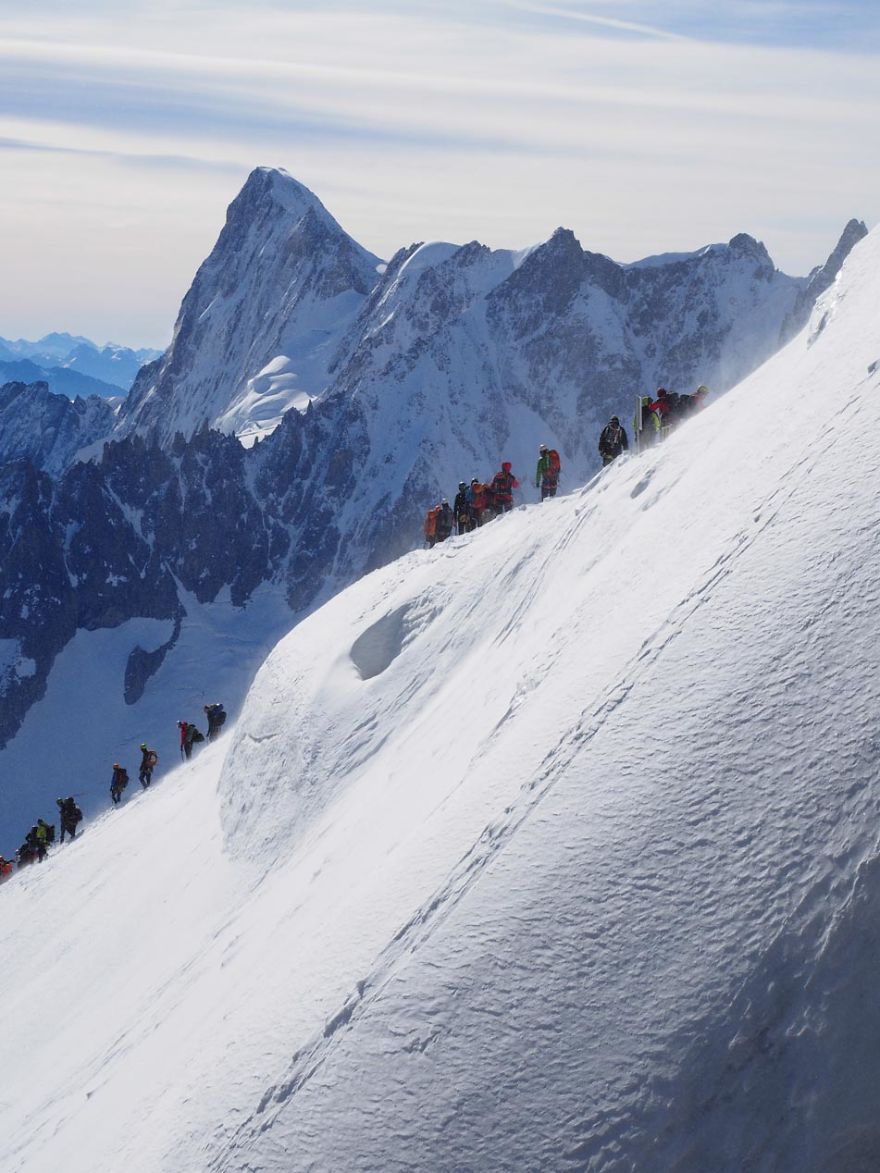 I Walked On The Top Of Europe