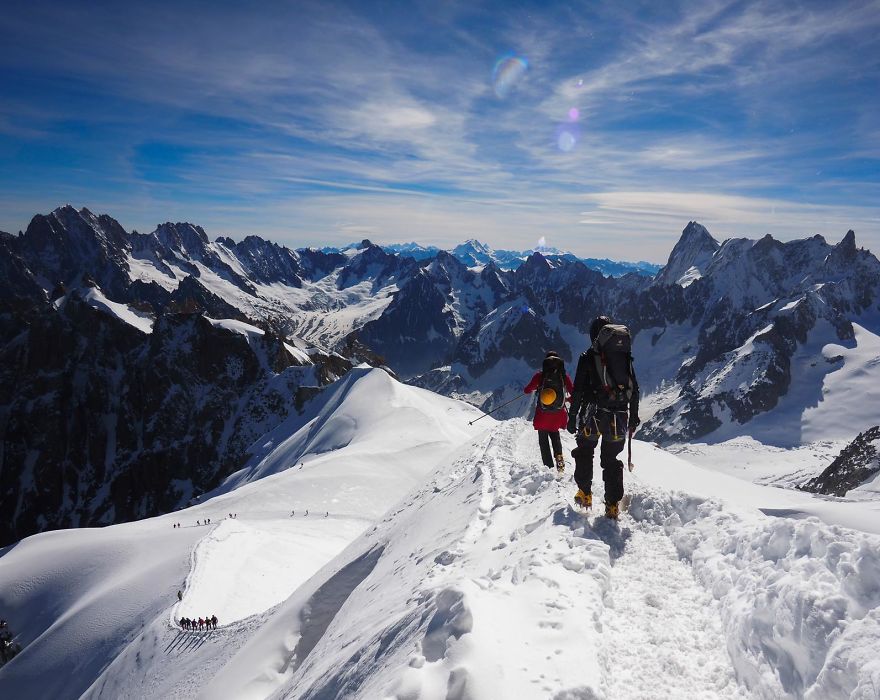 I Walked On The Top Of Europe