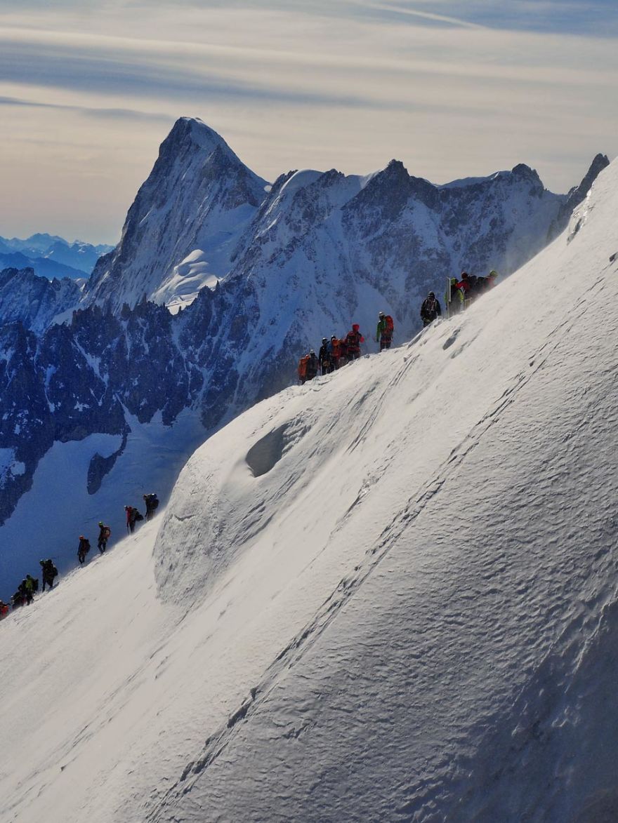 I Walked On The Top Of Europe