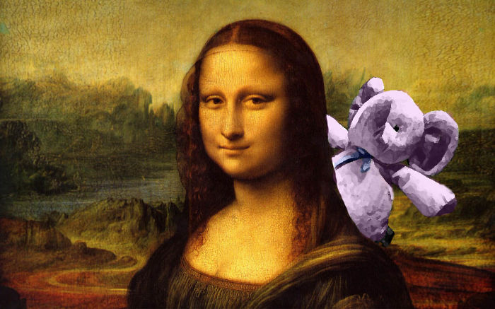 While At The Louvre, Paris France