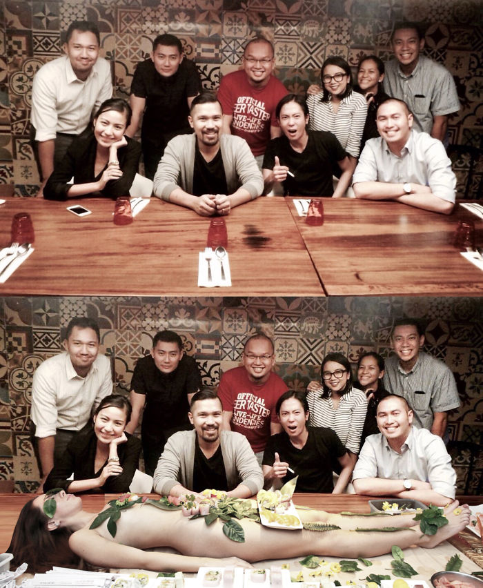 " The Sushi Girl " - (dinner)