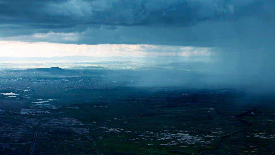 As Seen Rain, You Can See It From A Plane.