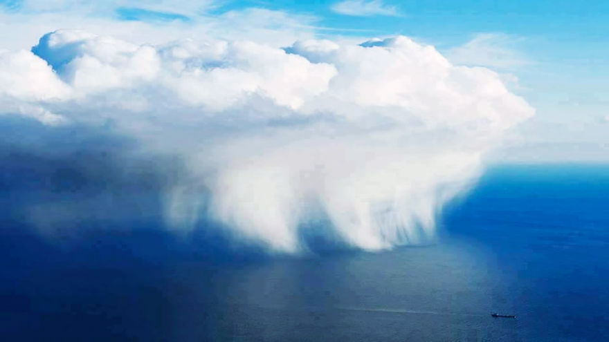 As Seen Rain, You Can See It From A Plane.