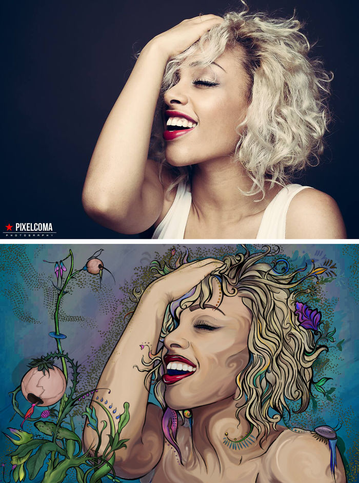 Cattherine In The Garden Of Earthly Delights