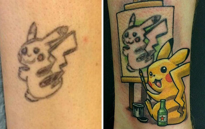 82 Creative Cover-Up Tattoo Ideas That Show A Bad Tattoo Is Not The End Of Life