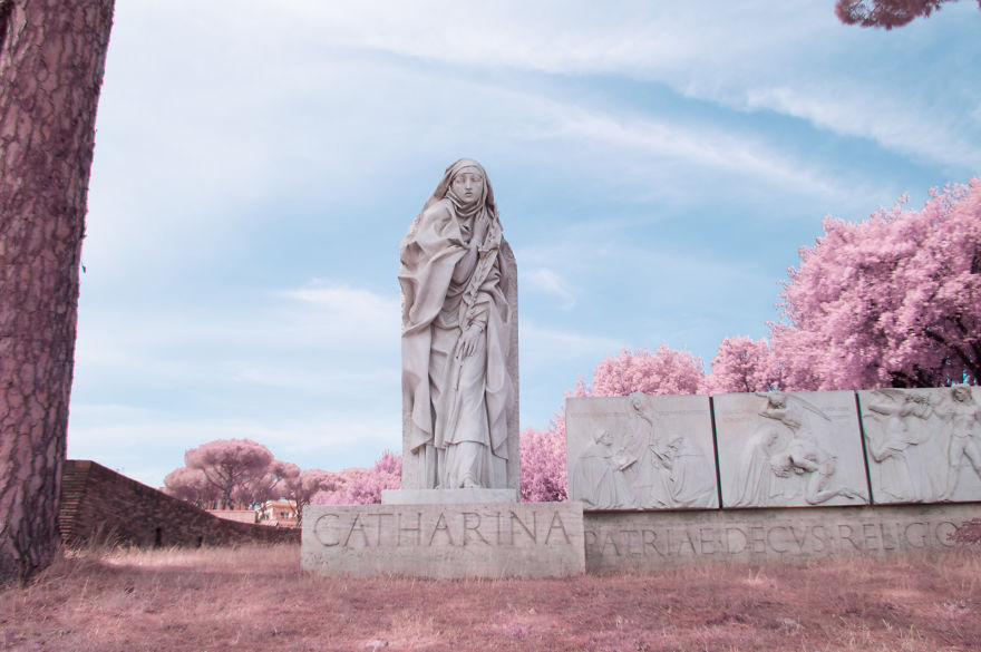 I Photographed Rome In Infrared