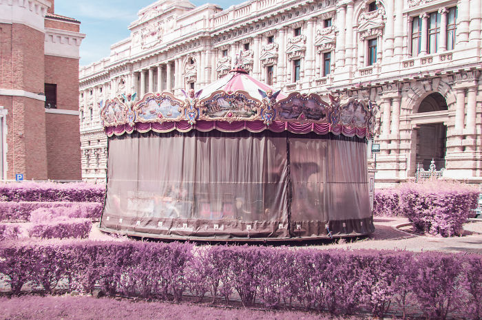 I Photographed Rome In Infrared