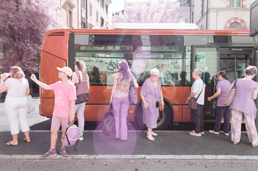 I Photographed Rome In Infrared