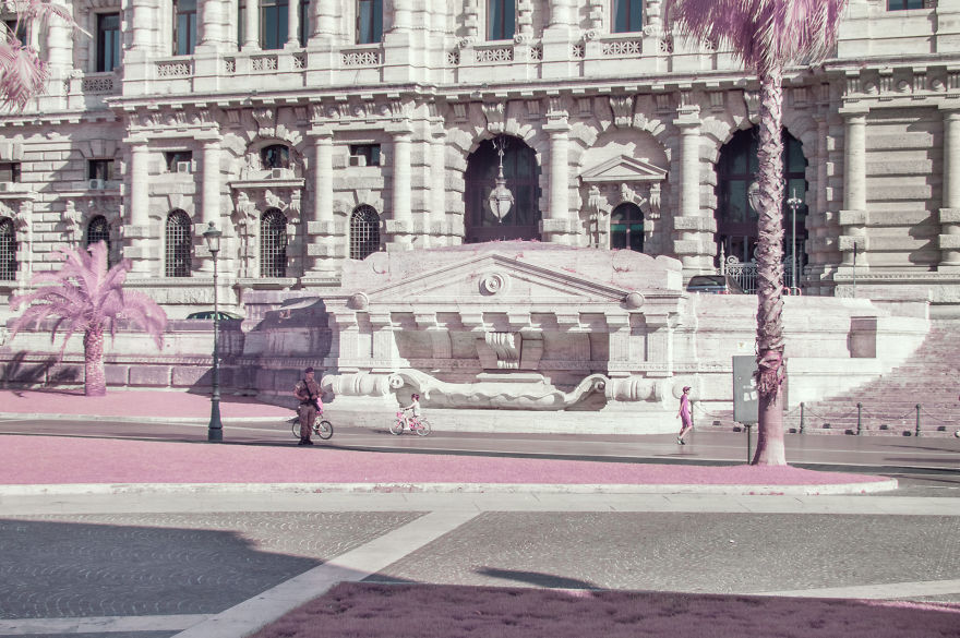 I Photographed Rome In Infrared