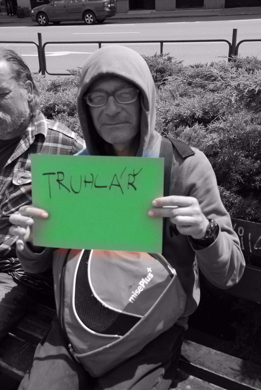 I Recorded The Black & White World Of Homeless People
