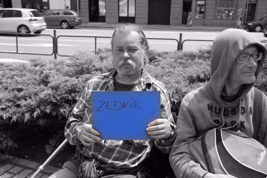 I Recorded The Black & White World Of Homeless People