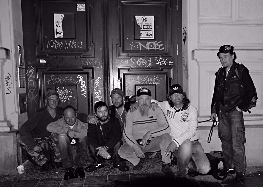 I Recorded The Black & White World Of Homeless People