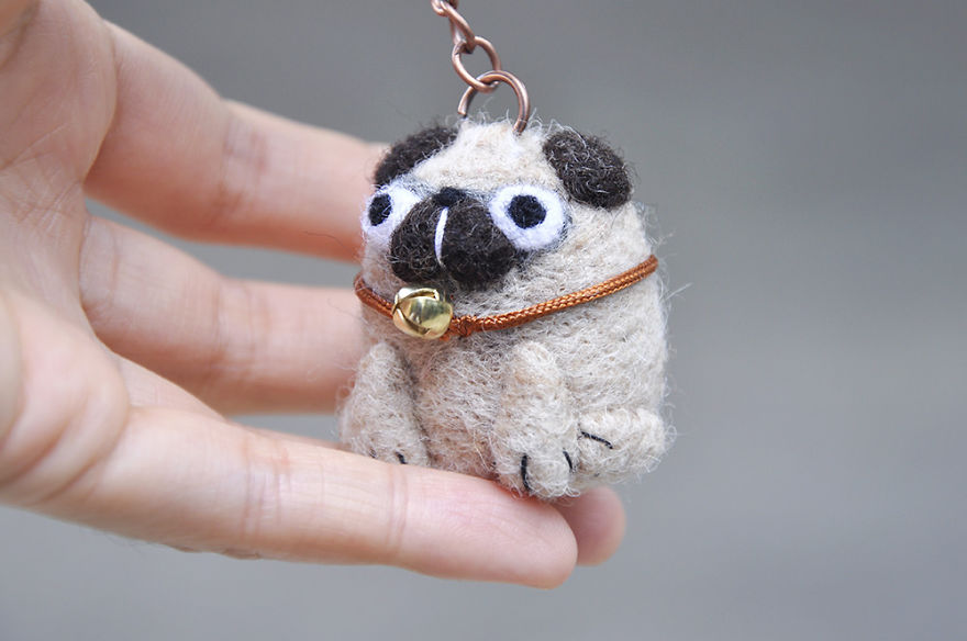 I Made A Perfect Keychain For The Pug Fans