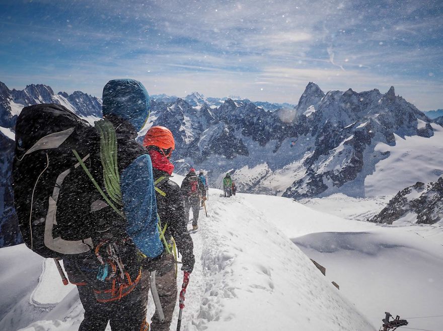 I Walked On The Top Of Europe