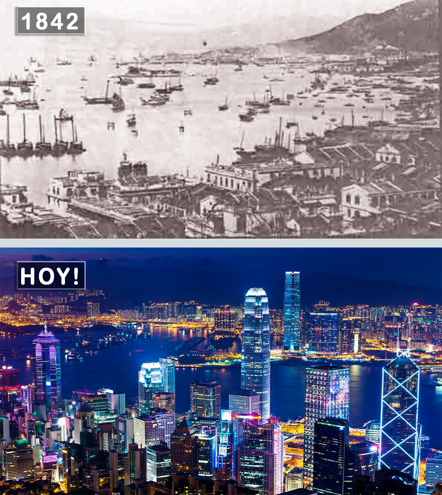 9 Amazing Cities Before And After 9 Amazing Cities Before And After