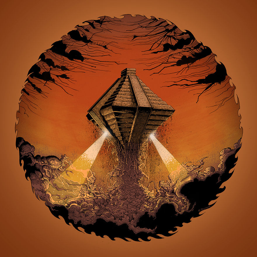 I Create Psychedelic Drawings To Express Beauty, Pain And My Version Of The Divine I Create Psychedelic Drawings To Express Beauty, Pain And My Version Of The Divine