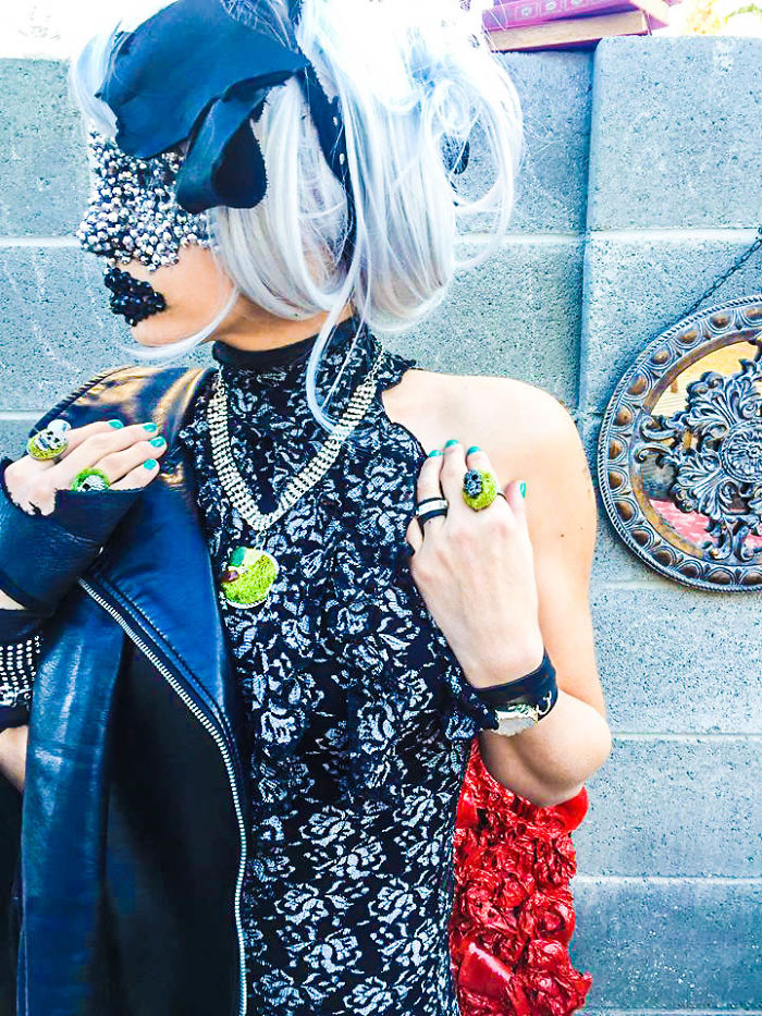 I Glue Rhinestones To My Face And Make My Husband Photograph It I Glue Rhinestones To My Face And Make My Husband Photograph It