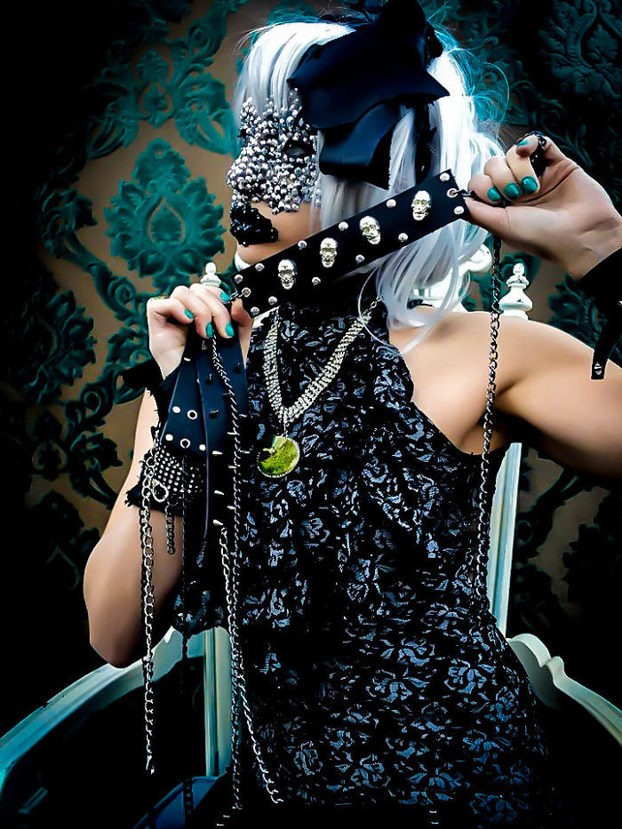 I Glue Rhinestones To My Face And Make My Husband Photograph It