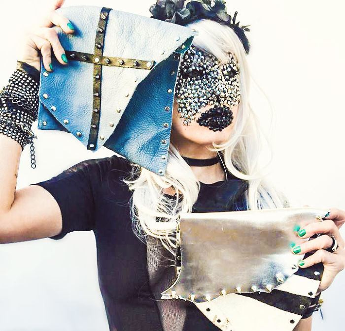 I Glue Rhinestones To My Face And Make My Husband Photograph It