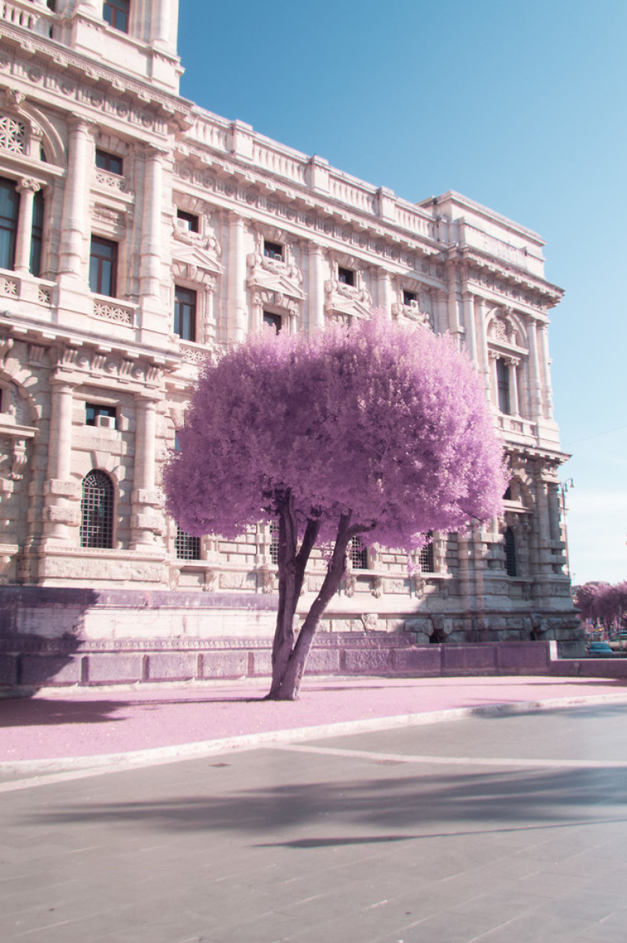 I Photographed Rome In Infrared