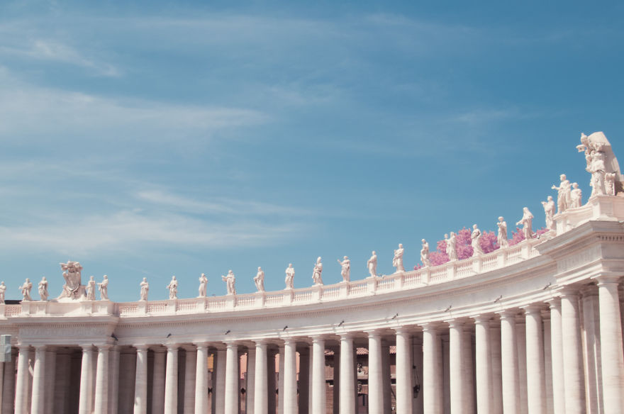 I Photographed Rome In Infrared
