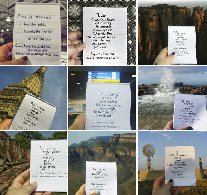 I Travel From Place To Place To Scribble The Notes I Travel From Place To Place To Scribble The Notes