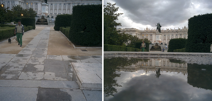 Hidden Parallel Worlds Of Everyday Puddles Captured With My Smartphone