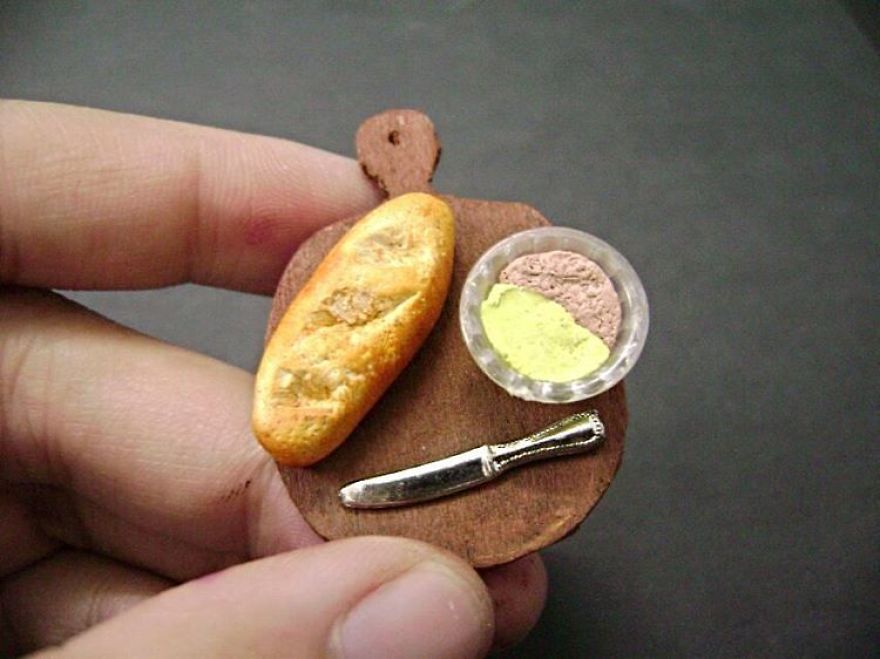 I Create Tiny Foods From Clay I Create Tiny Foods From Clay