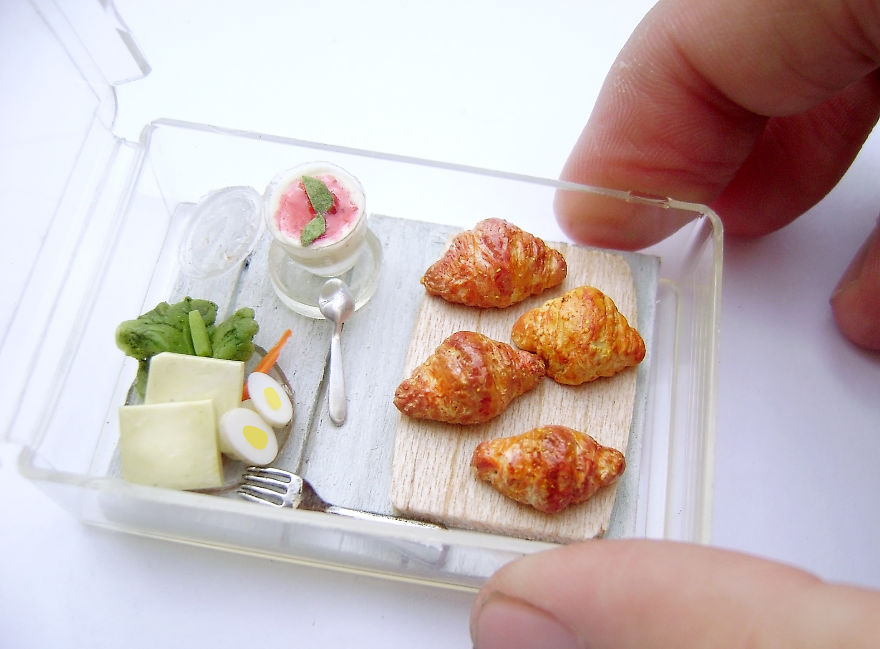 I Create Tiny Foods From Clay I Create Tiny Foods From Clay