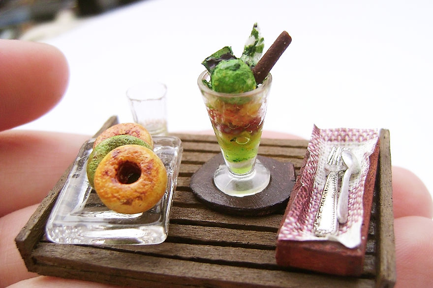 I Create Tiny Foods From Clay I Create Tiny Foods From Clay